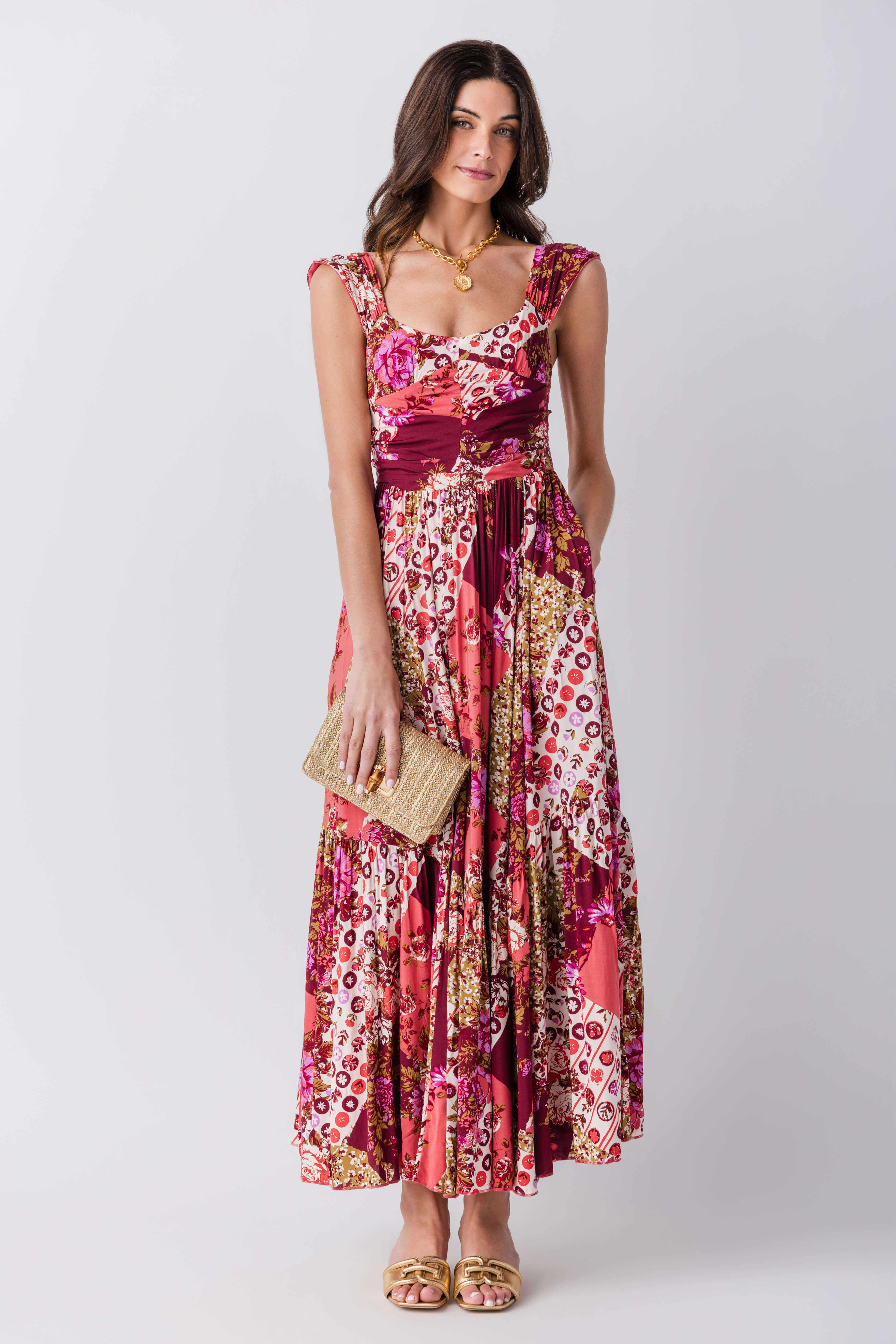 chinese dress ladies Free People Sasha Maxi – Social Threads