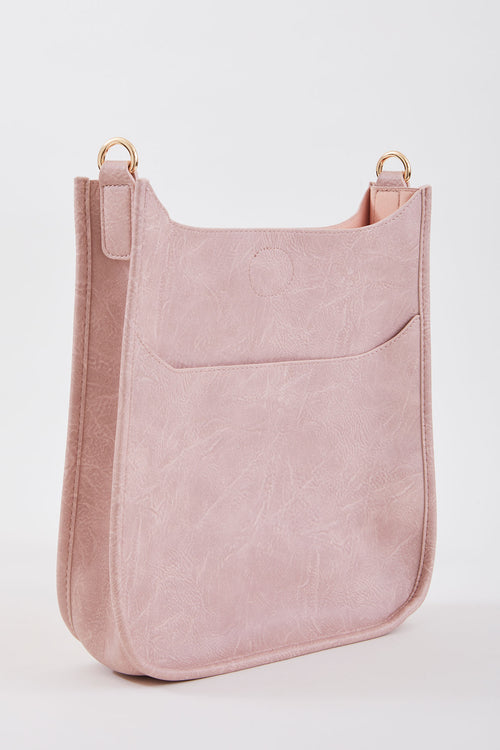 Vegan Messenger Bag (available in Blush, Stone & Mustard)- STRAP NOT INCLUDED