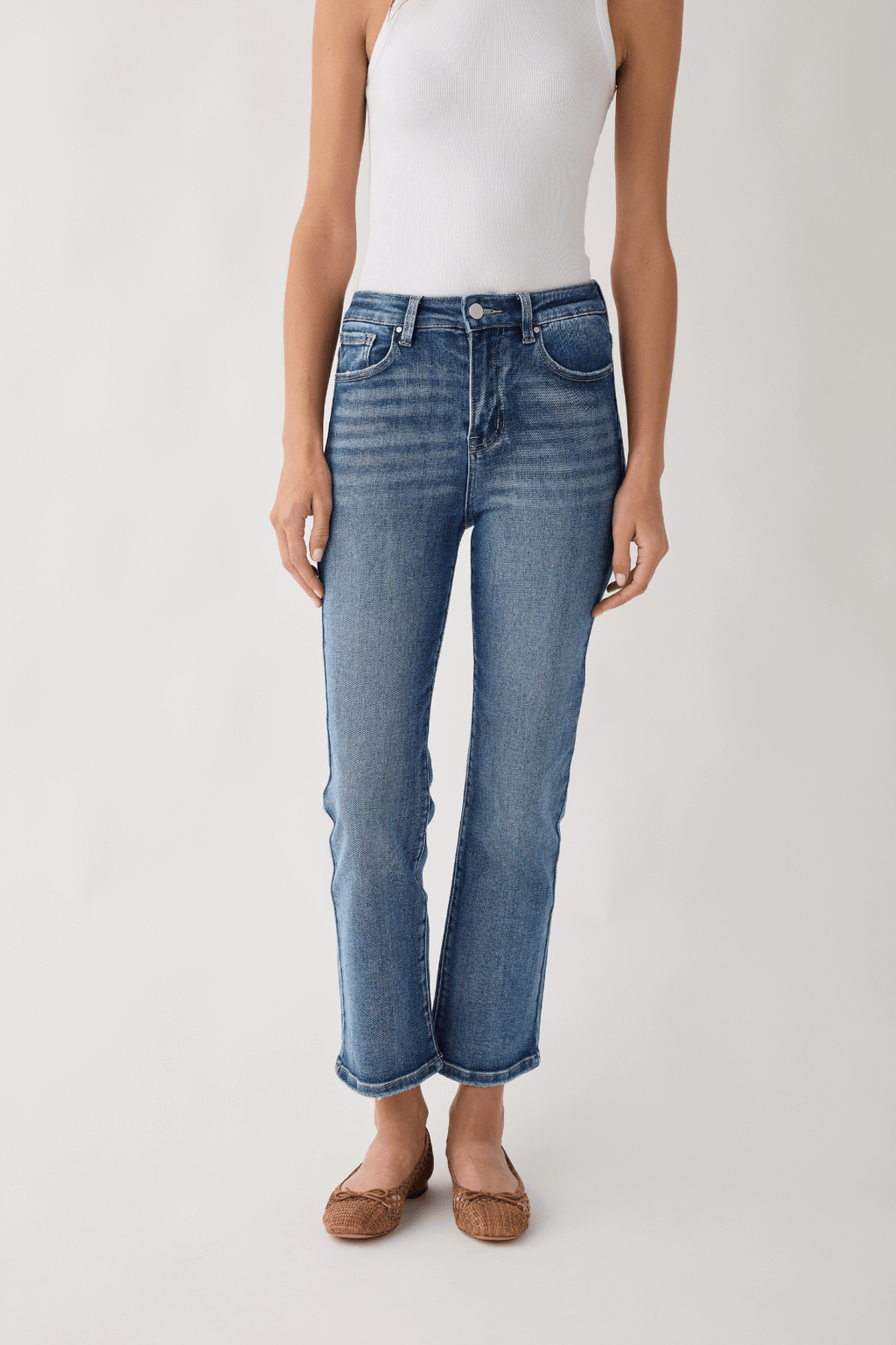 Risen OG Straight Leg Non Distressed Jeans