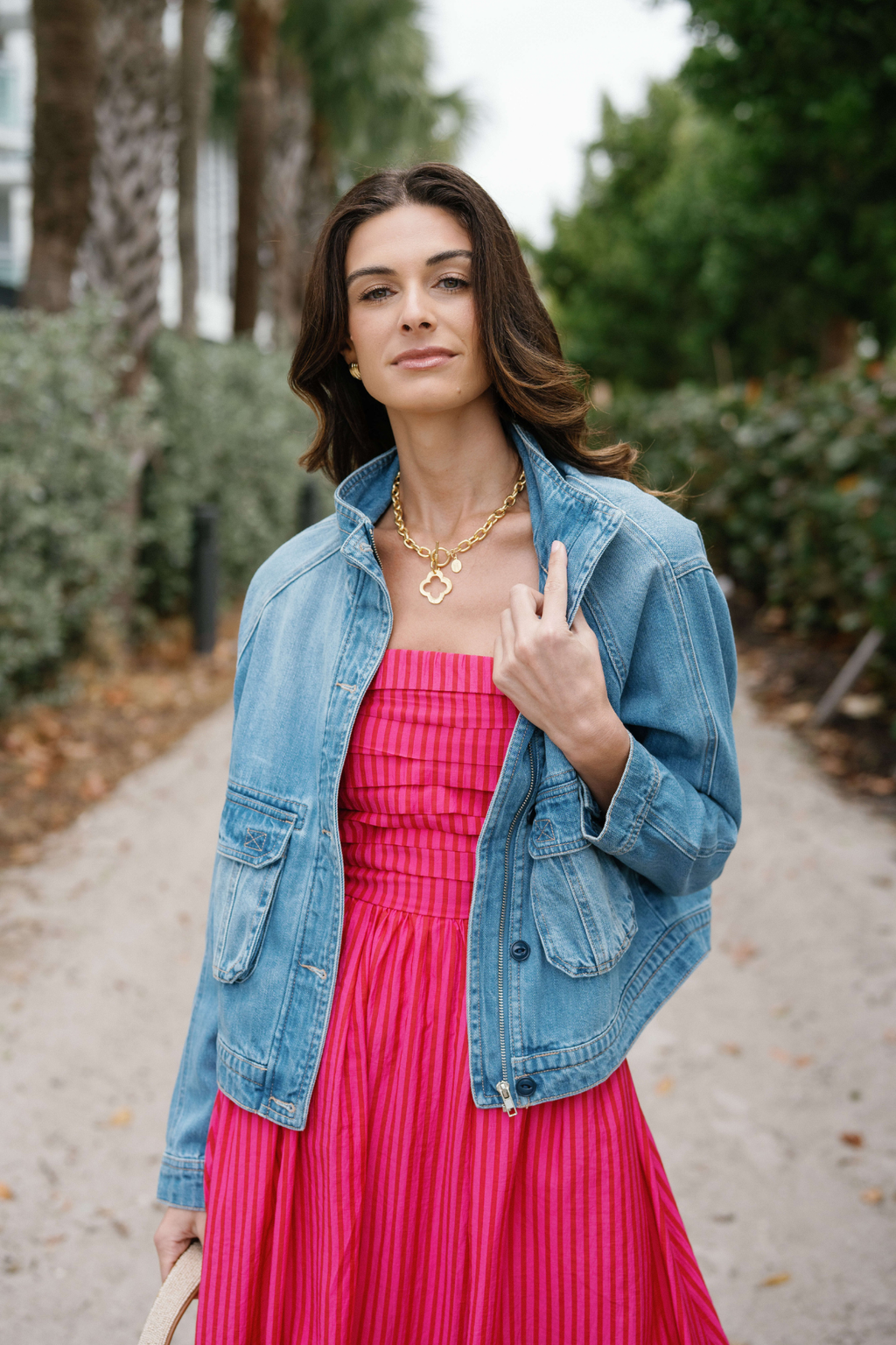 Risen Pocket Detail Denim Jacket