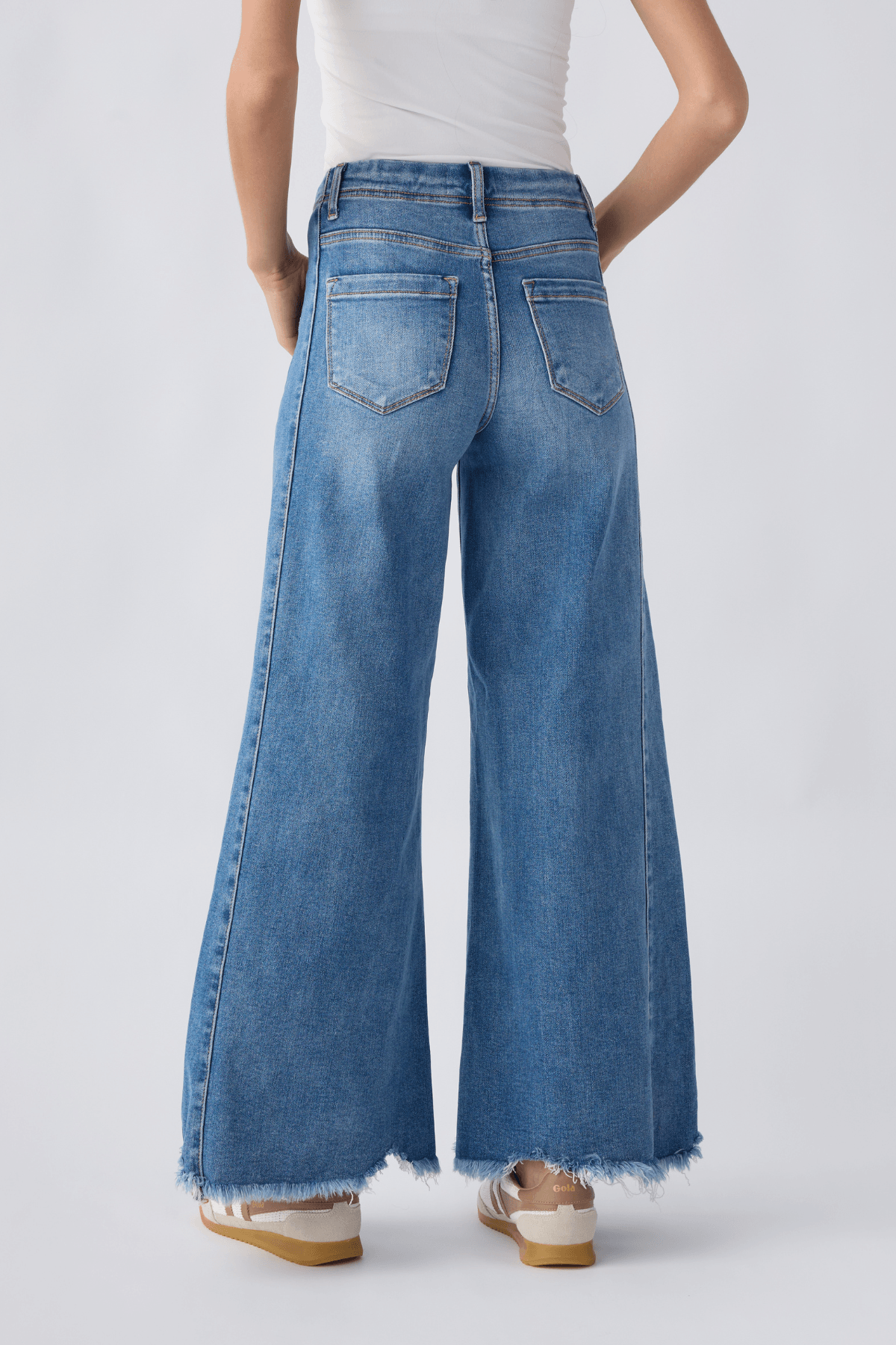 Risen Brooke High Rise Ultra Wide Leg Jeans