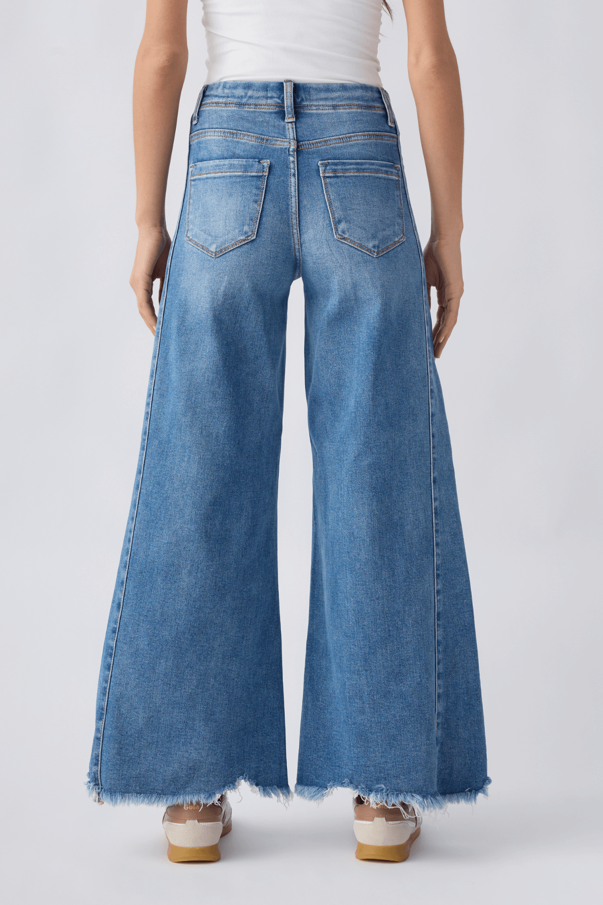 Risen Brooke High Rise Ultra Wide Leg Jeans