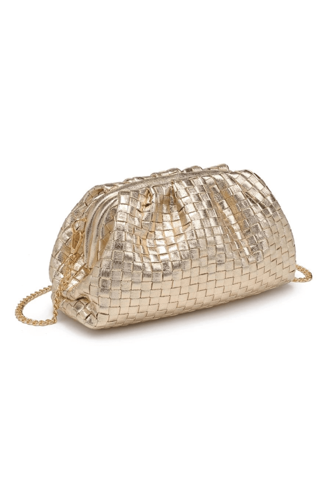 Urban Expressions Tate Woven Frame Clutch