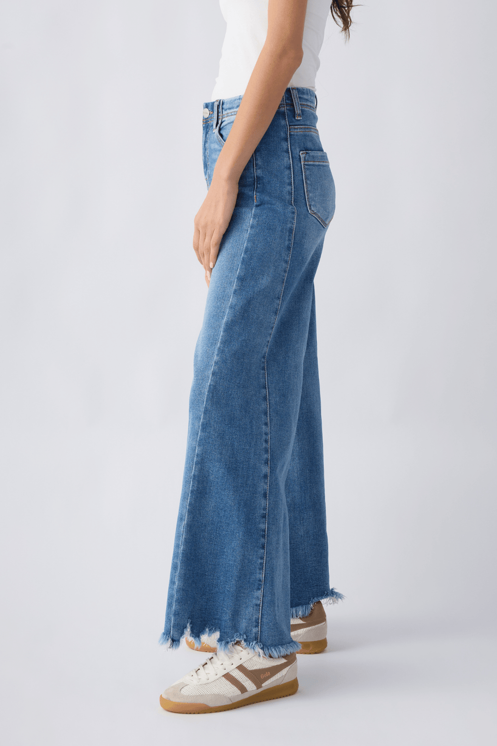 Risen Brooke High Rise Ultra Wide Leg Jeans