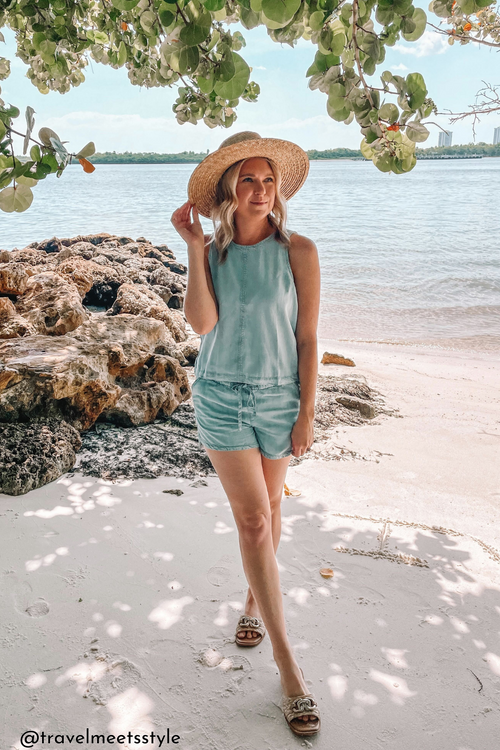 Thread and Supply Brent Chambray Shorts