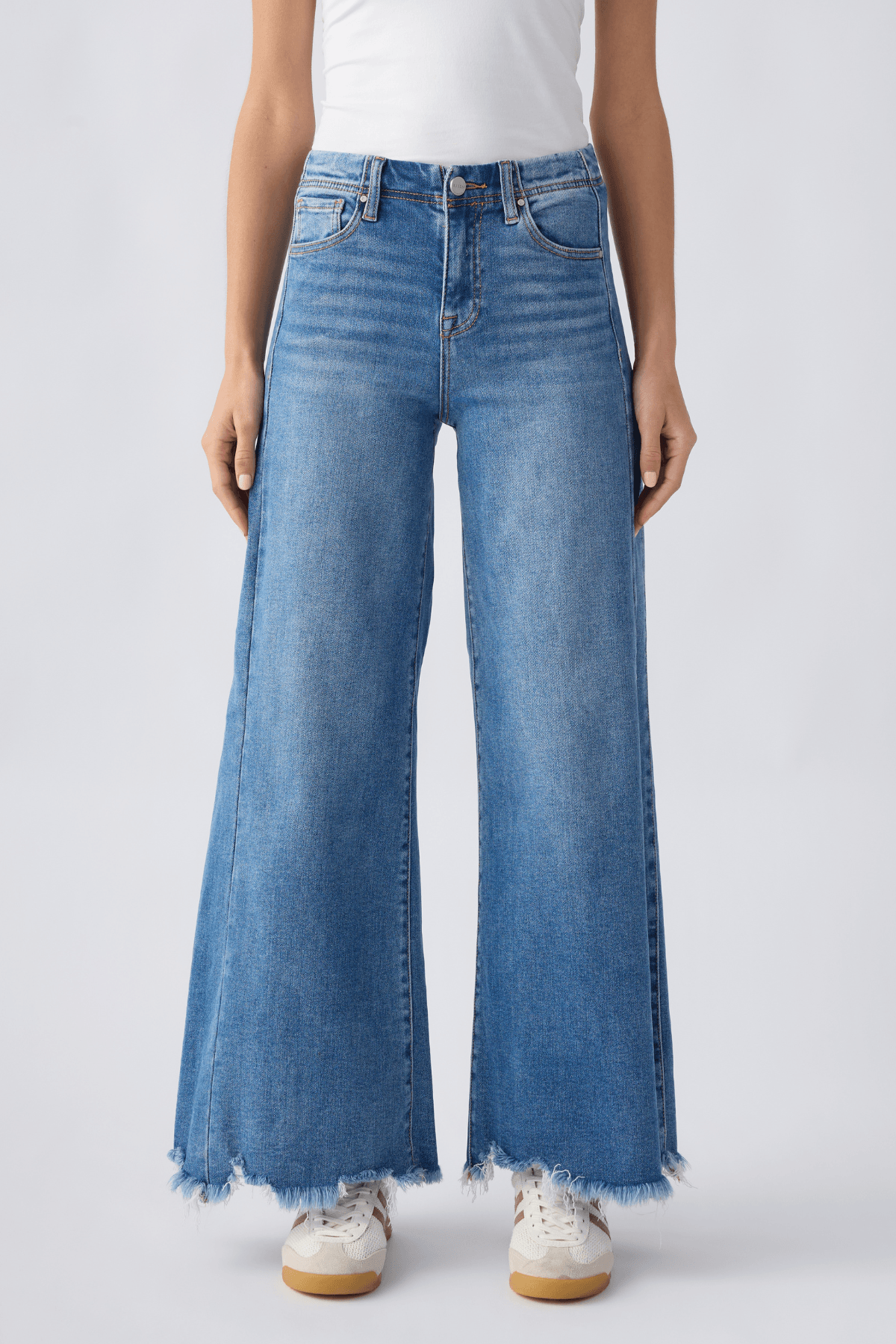 Risen Brooke High Rise Ultra Wide Leg Jeans