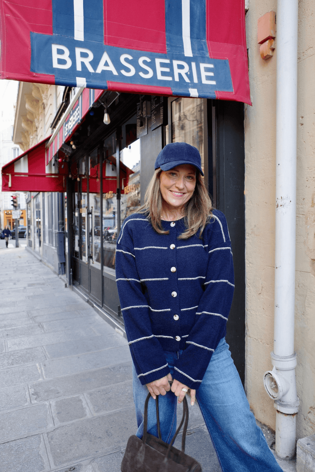 Buttermelon Striped Cardigan
