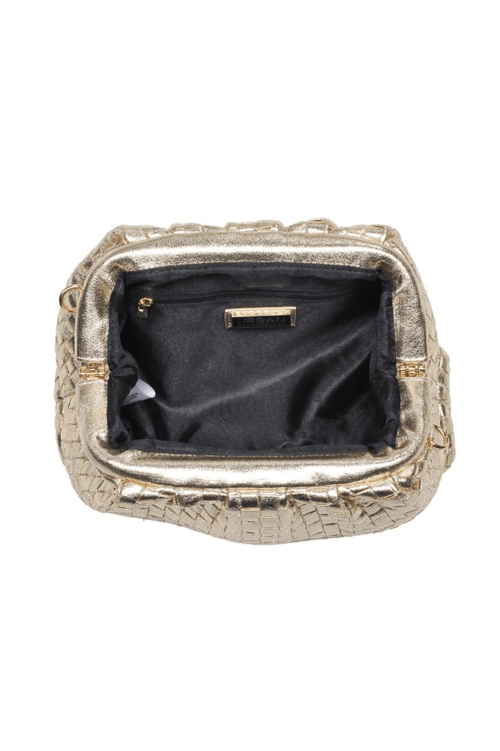 Urban Expressions Tate Woven Frame Clutch