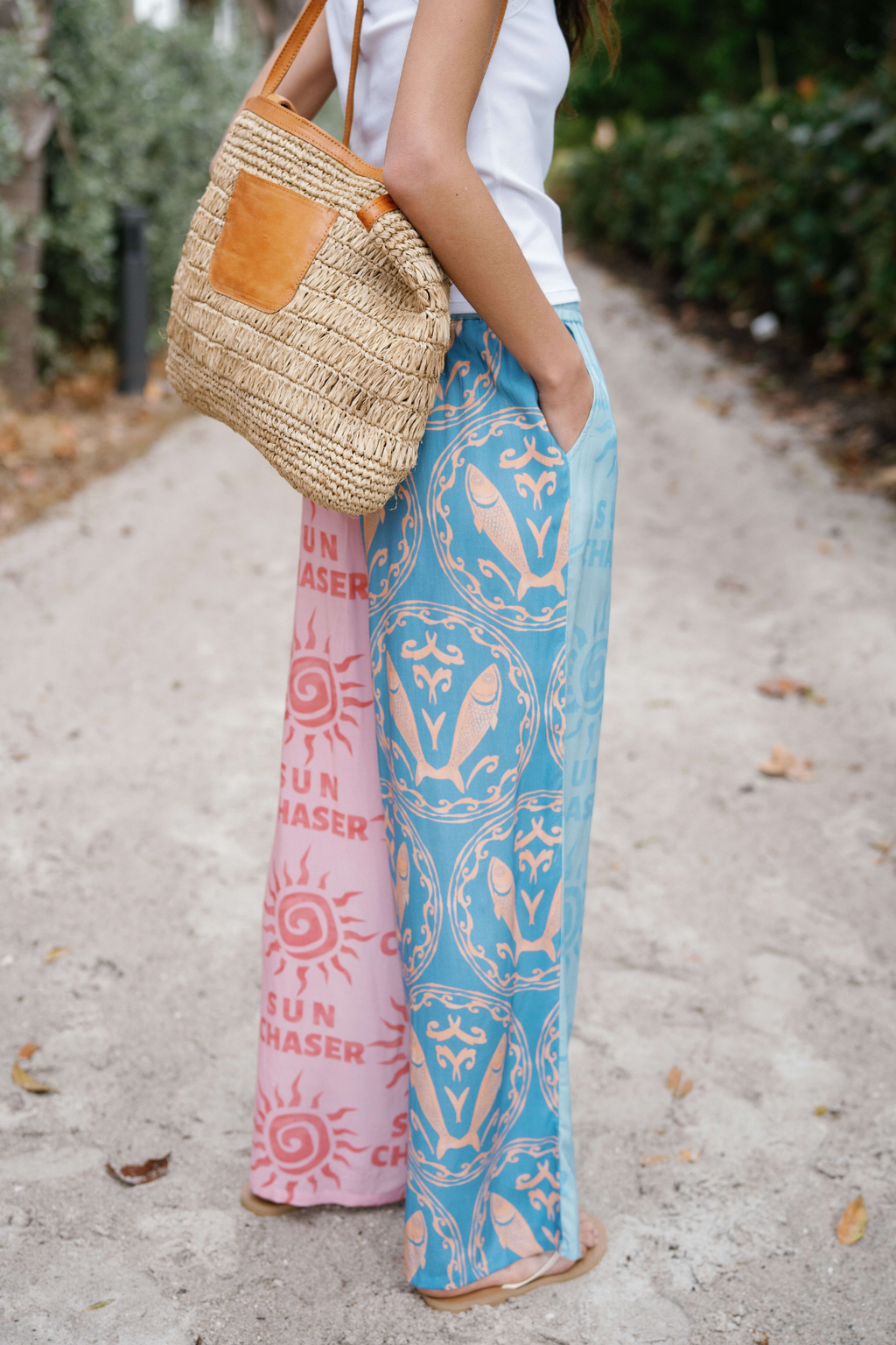 Surf Gypsy Sun Chaser Mix Print Pant