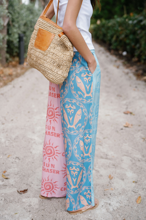 Surf Gypsy Sun Chaser Mix Print Pant