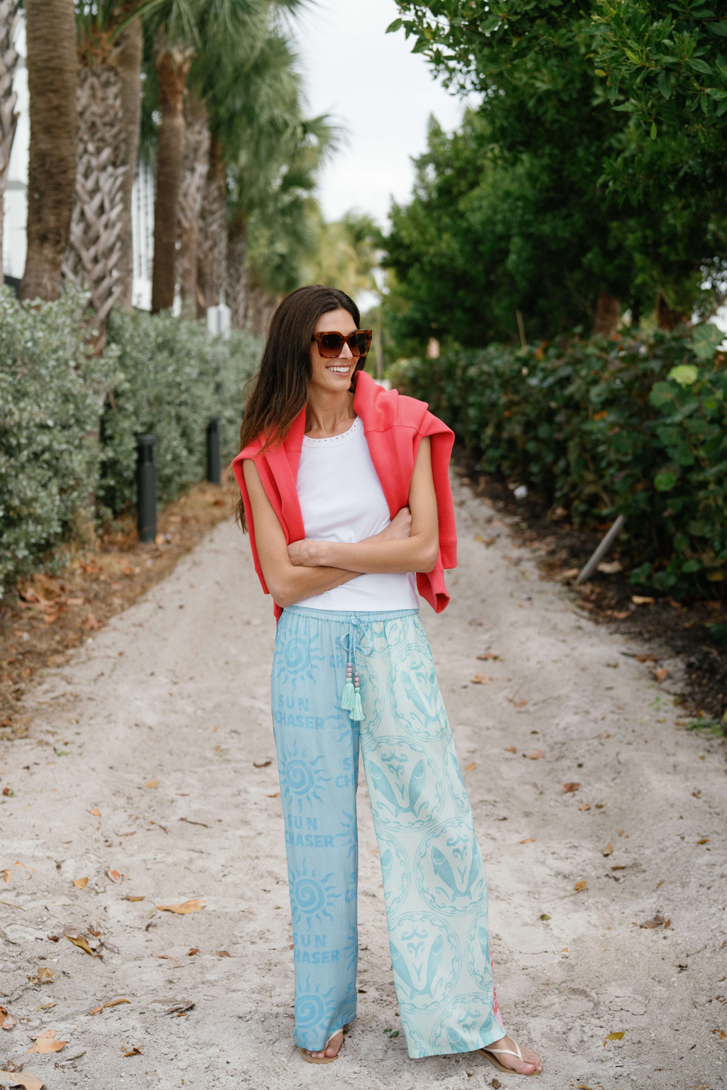 Surf Gypsy Sun Chaser Mix Print Pant