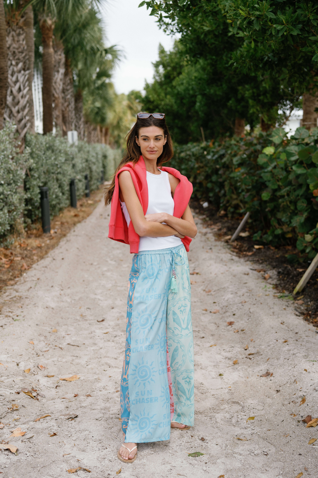 Surf Gypsy Sun Chaser Mix Print Pant