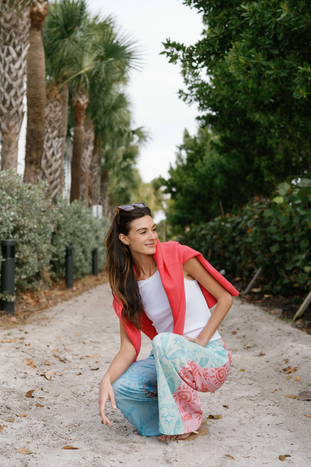 Surf Gypsy Sun Chaser Mix Print Pant