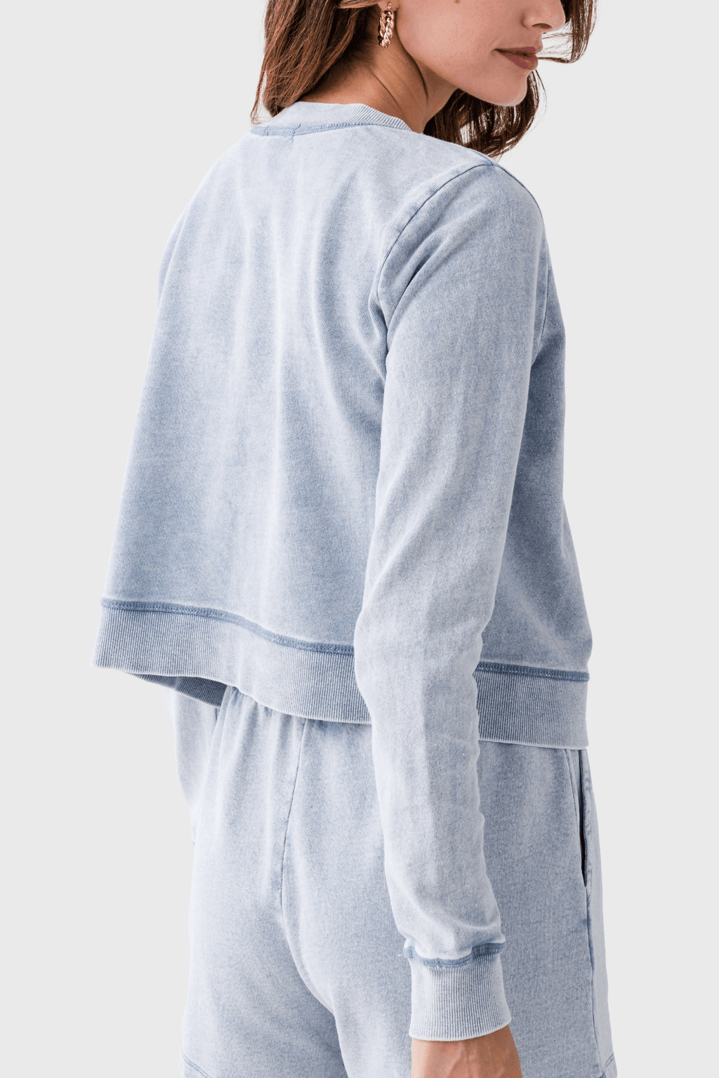 Z Supply Daily Knit Denim Cardigan