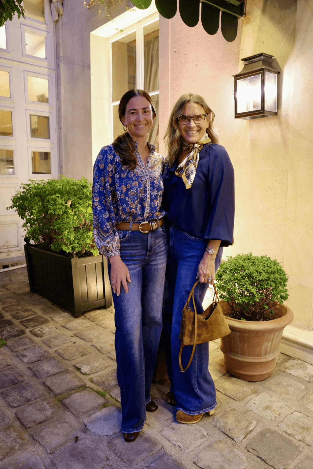 Molly Bracken Ruffle Neck Button Up Top