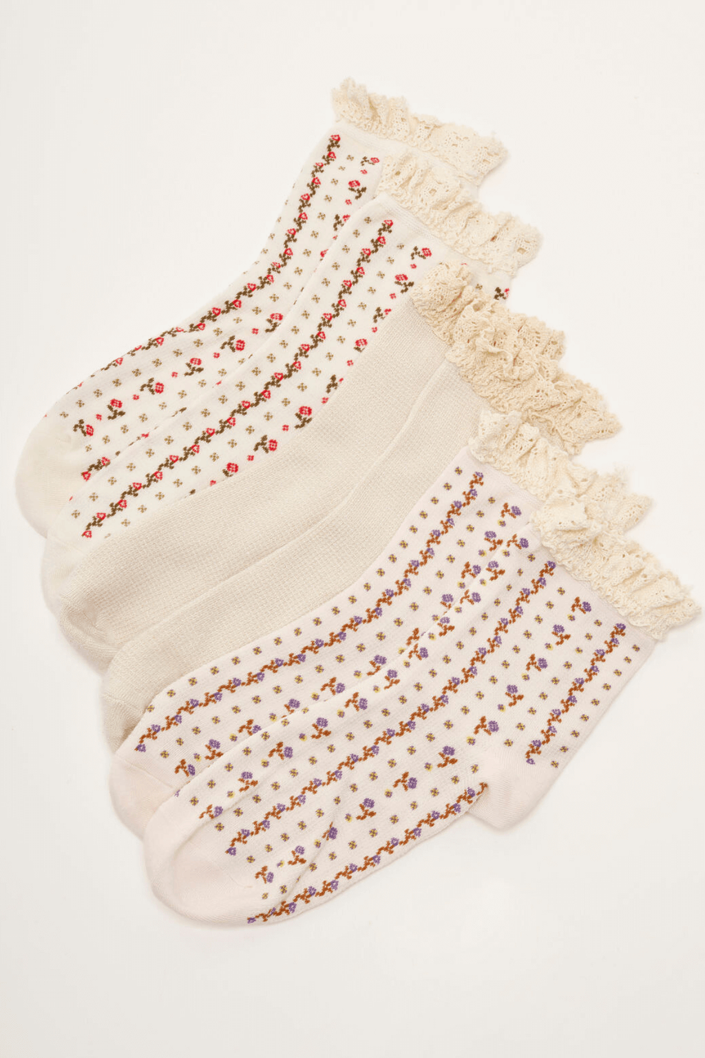 Free People Ruffle Sock Pack