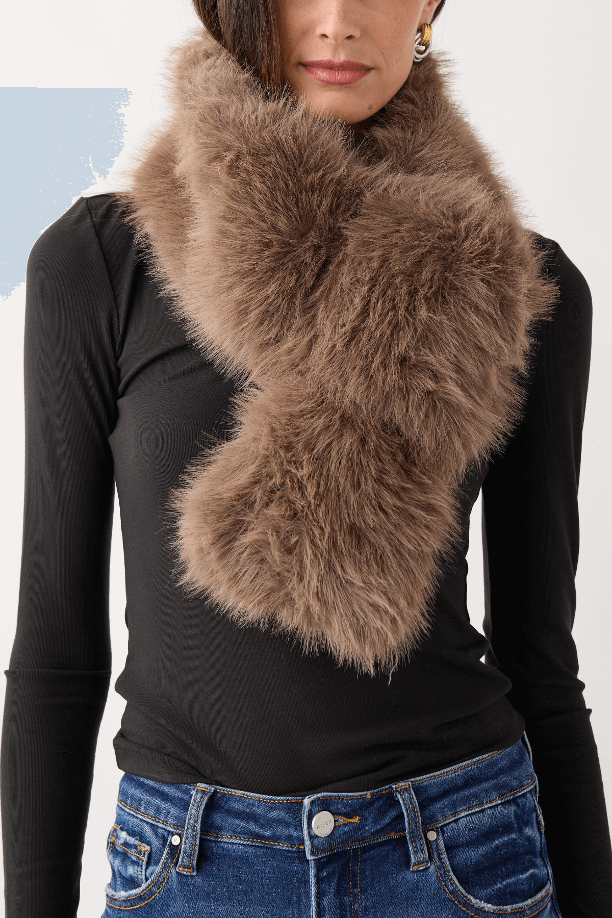 Look By M Sacha Keyhole Scarf