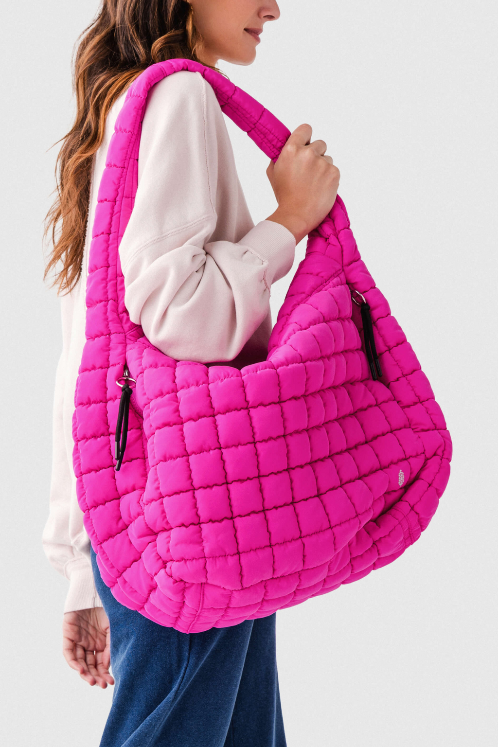 FP Movement Quilted Carryall Hobo Bag – Social Threads FP Movement Quilted Carryall Hobo Bag – Social Threads