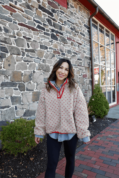 By Together Denim Button Up Top