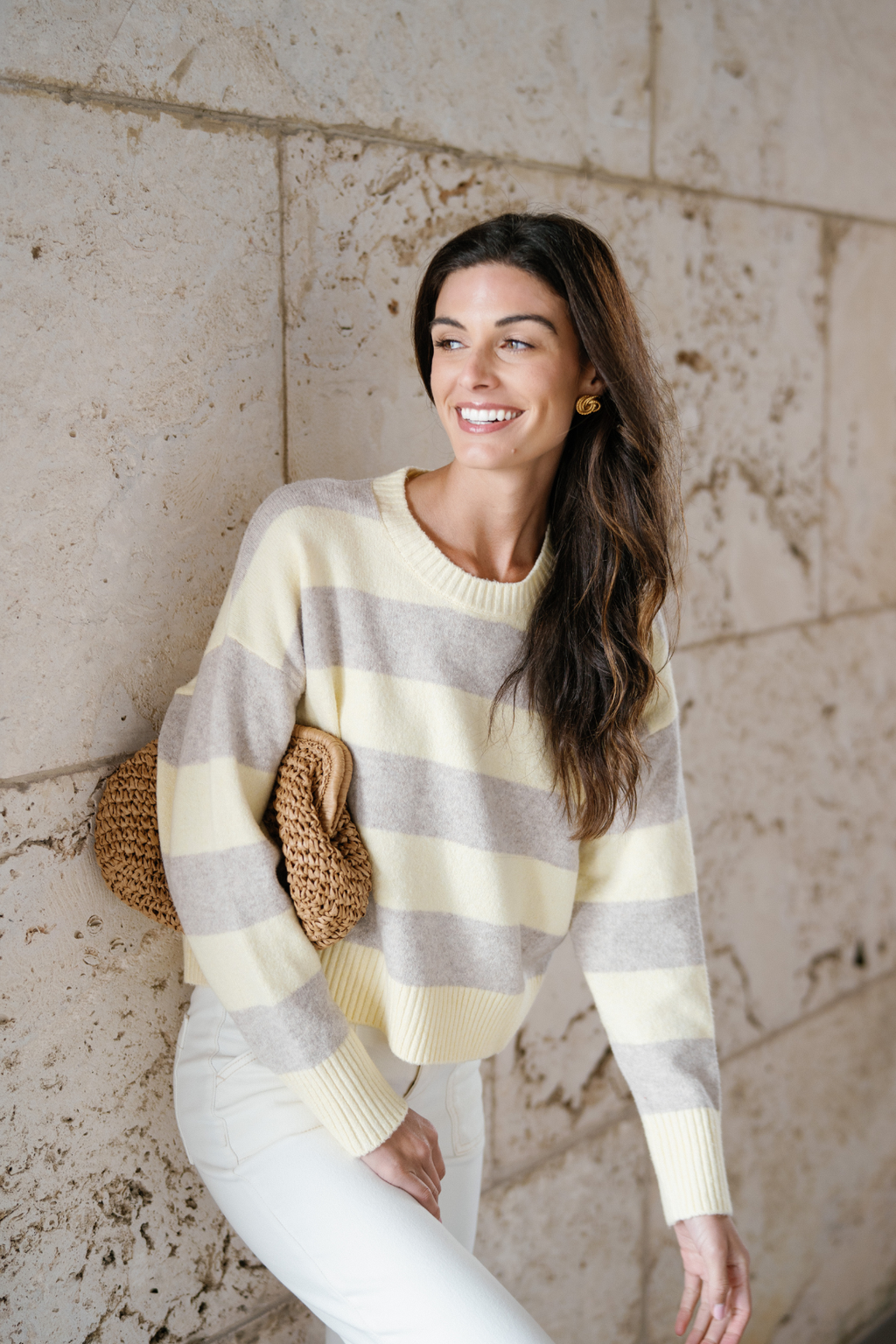 Z Supply Cirrus Stripe Sweater