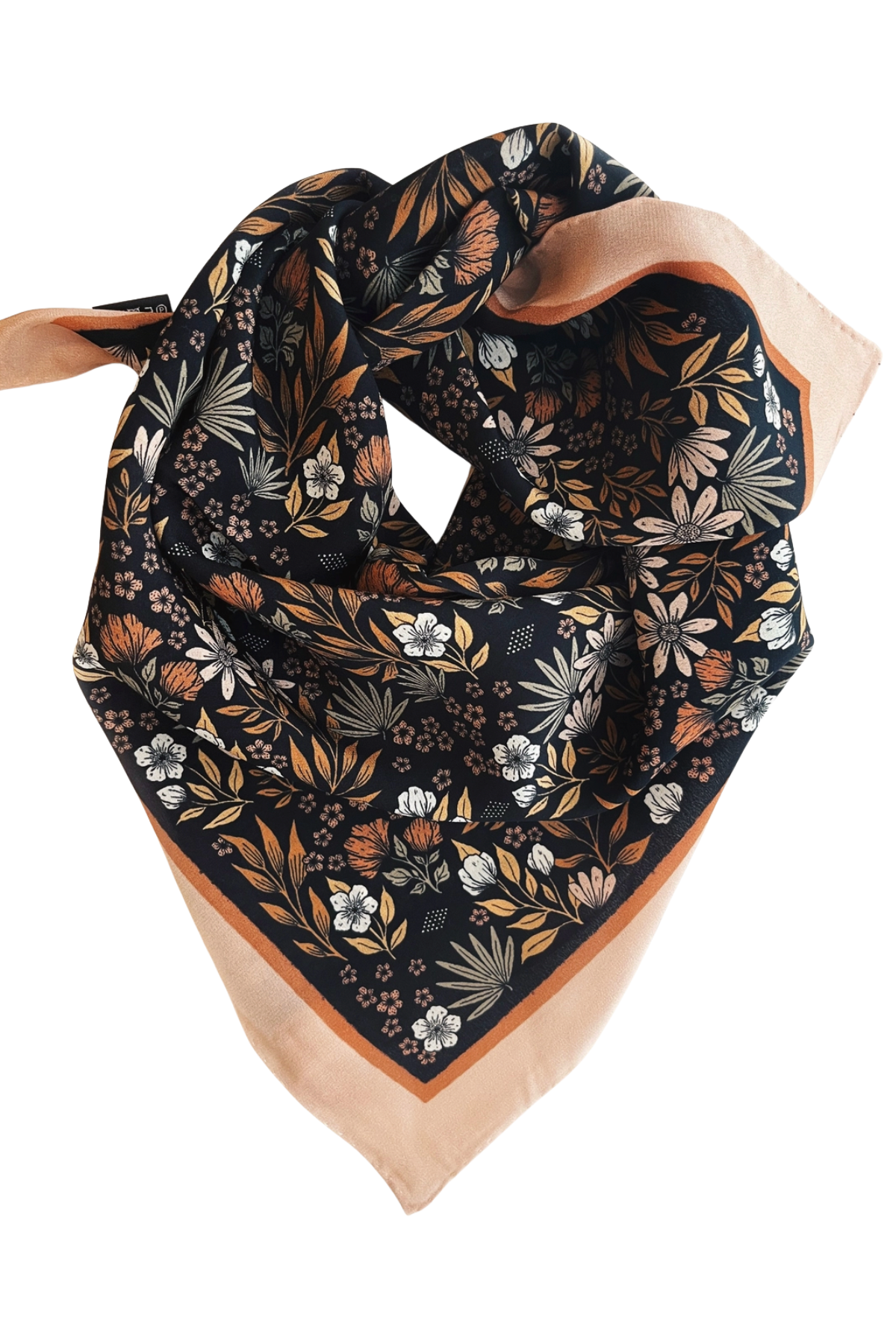 Flora West Design Silk Bandana Scarf