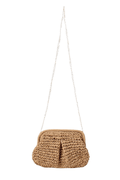 Accity Raffia Crossbody Bag