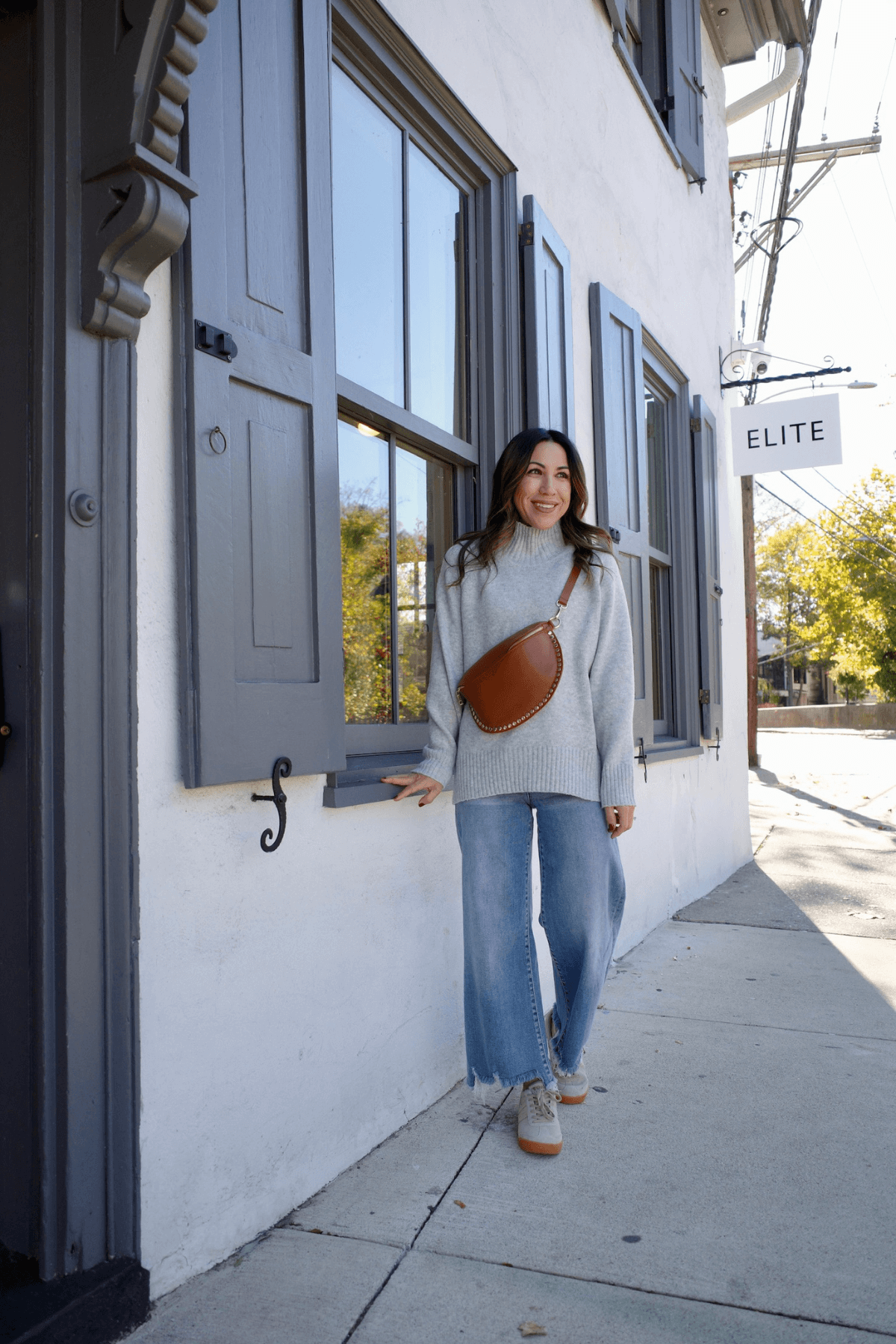 RD Style Anthousa Mockneck Pullover Sweater