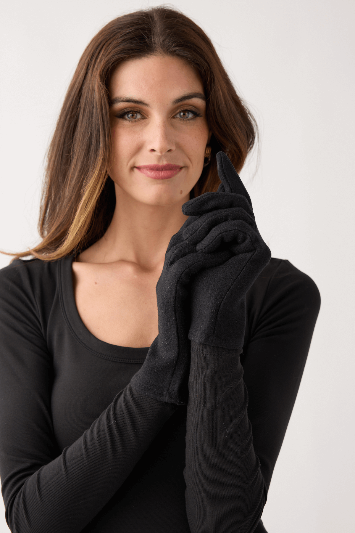 Look By M Chic Plain Gloves