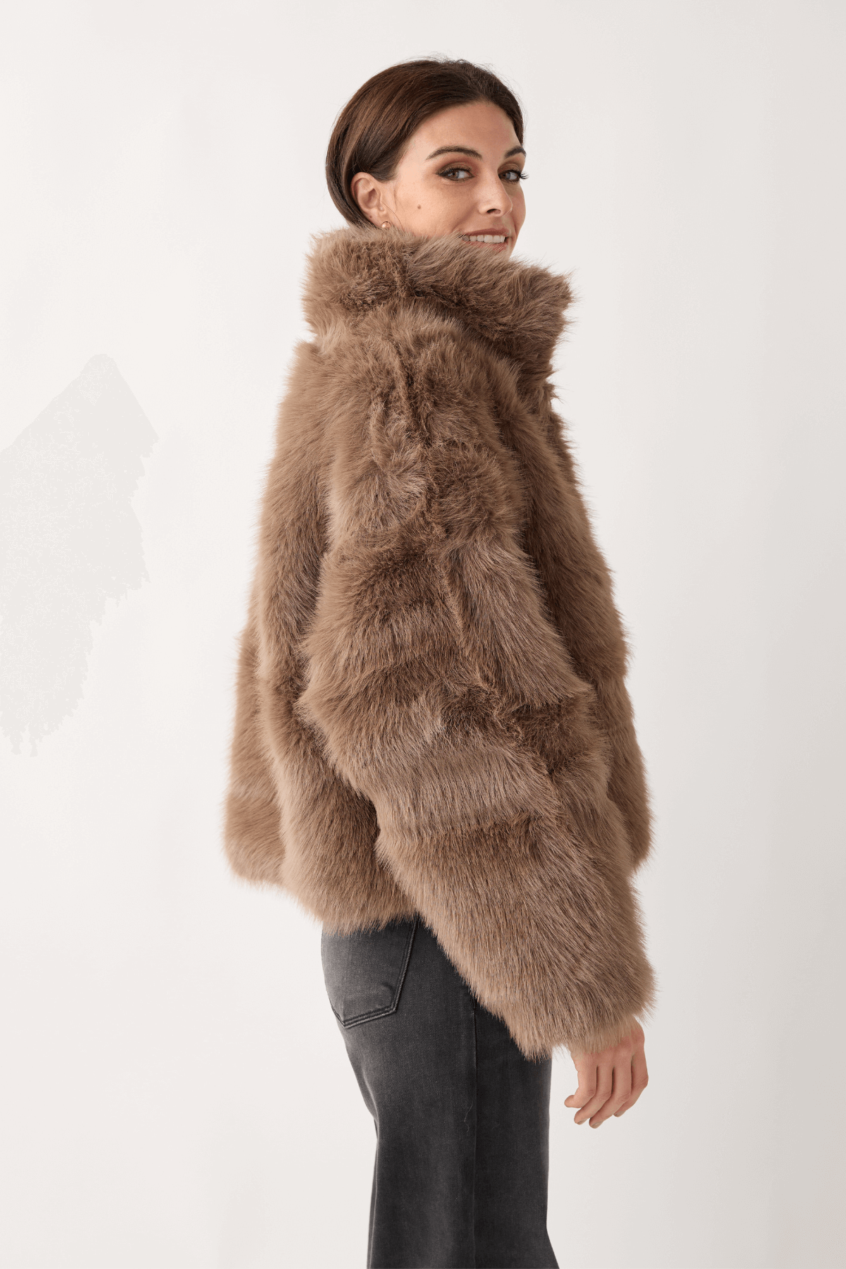 Look By M The Sacha Fur Jacket