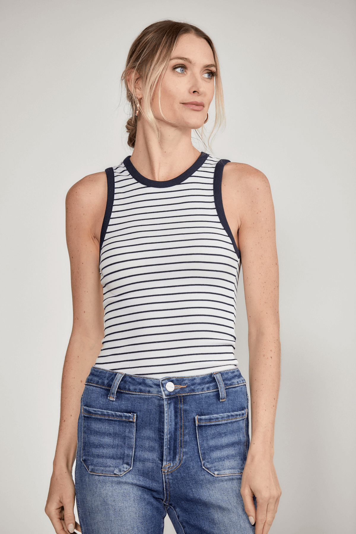 RD Style Maria Striped Tank