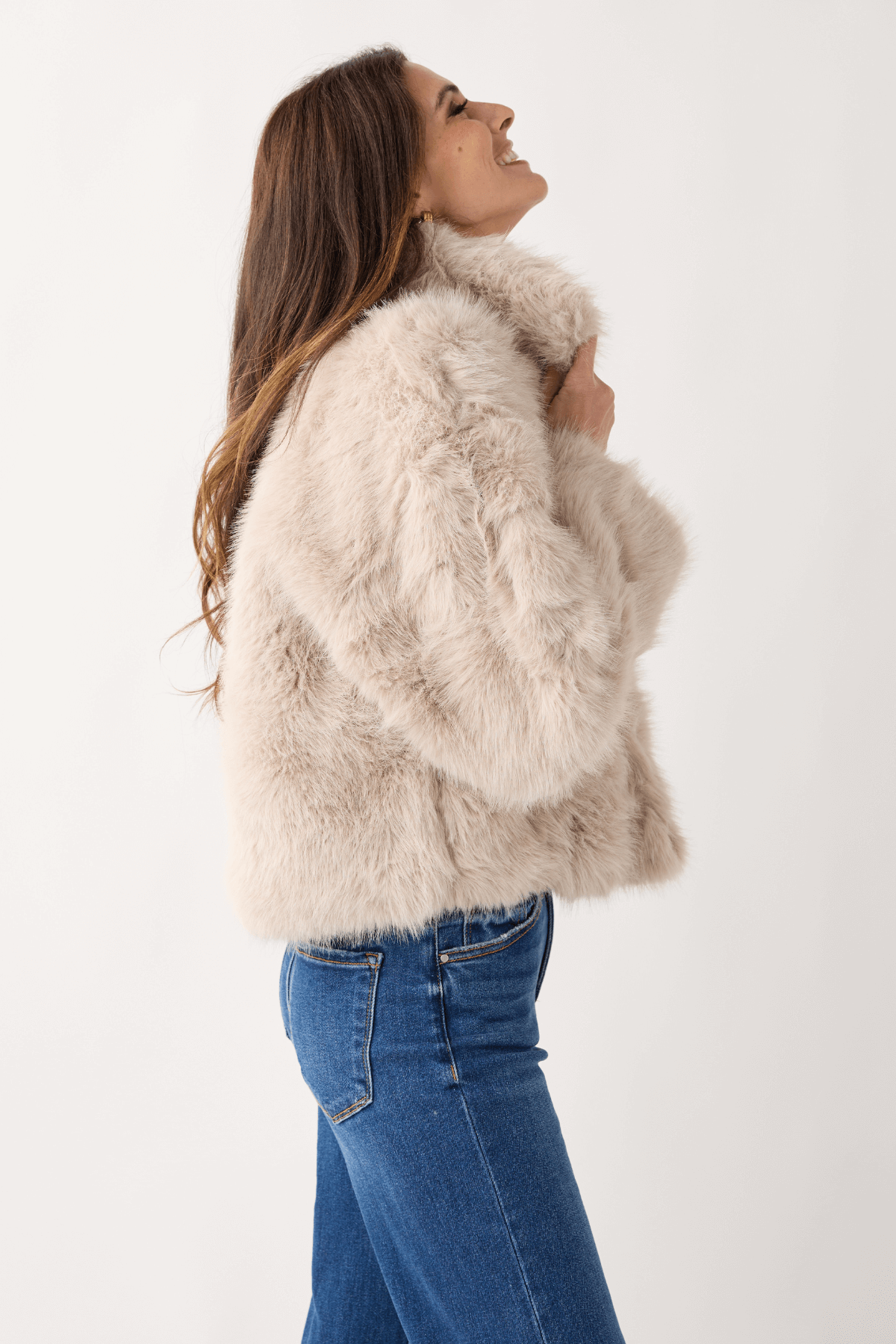 Look By M The Sacha Fur Jacket