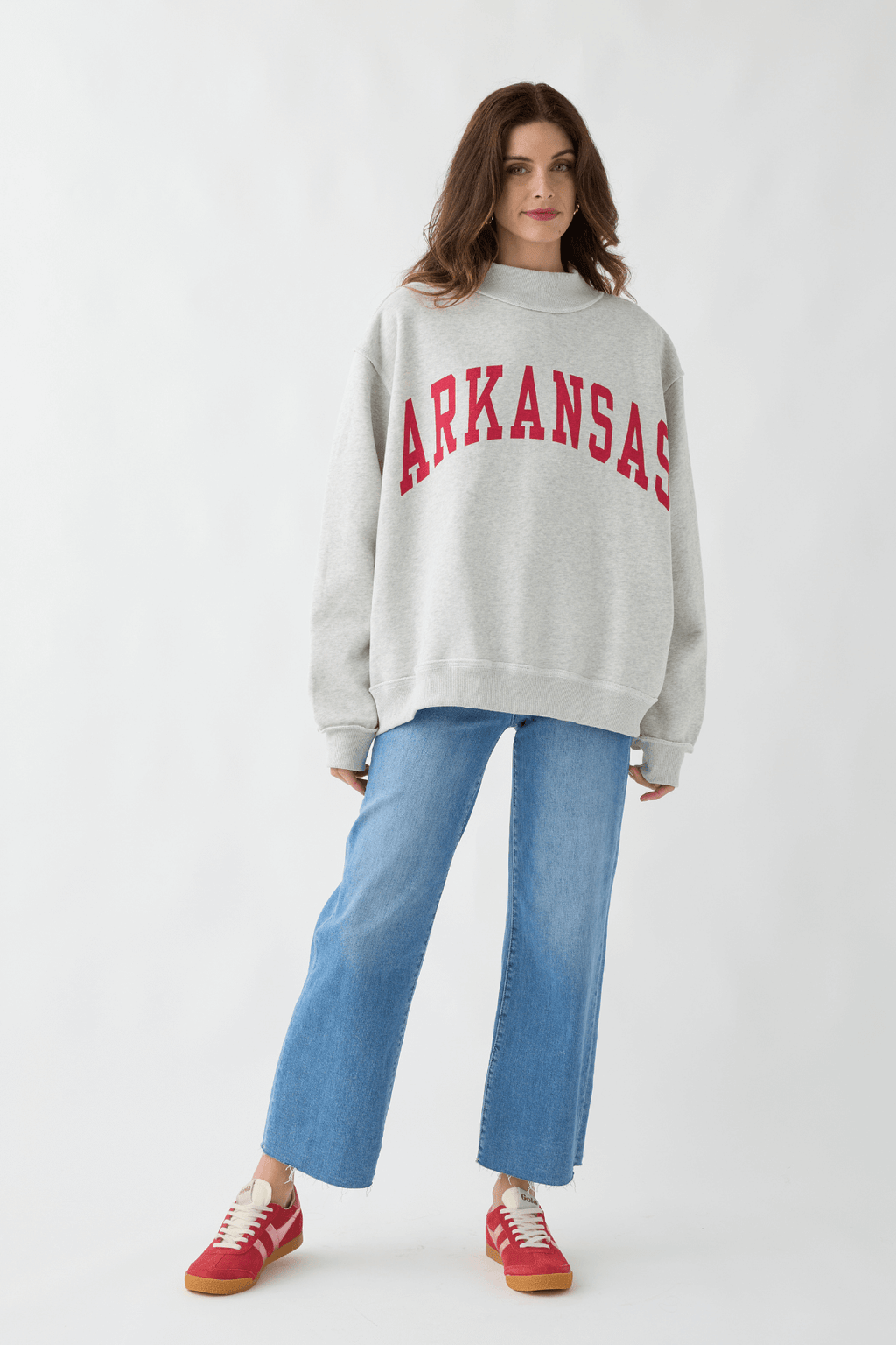 Bucketlist Reversible Mockneck Sweatshirt