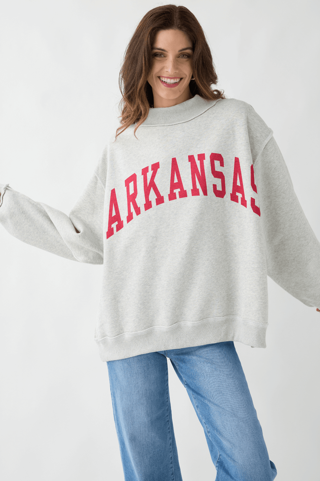 Bucketlist Reversible Mockneck Sweatshirt