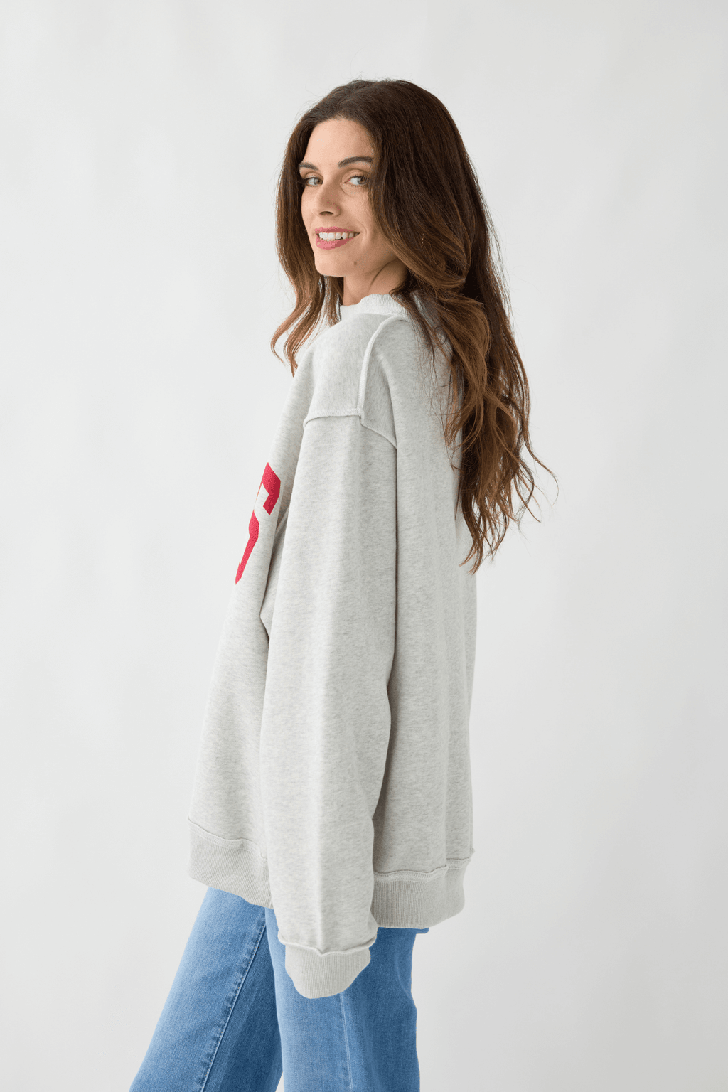Bucketlist Reversible Mockneck Sweatshirt