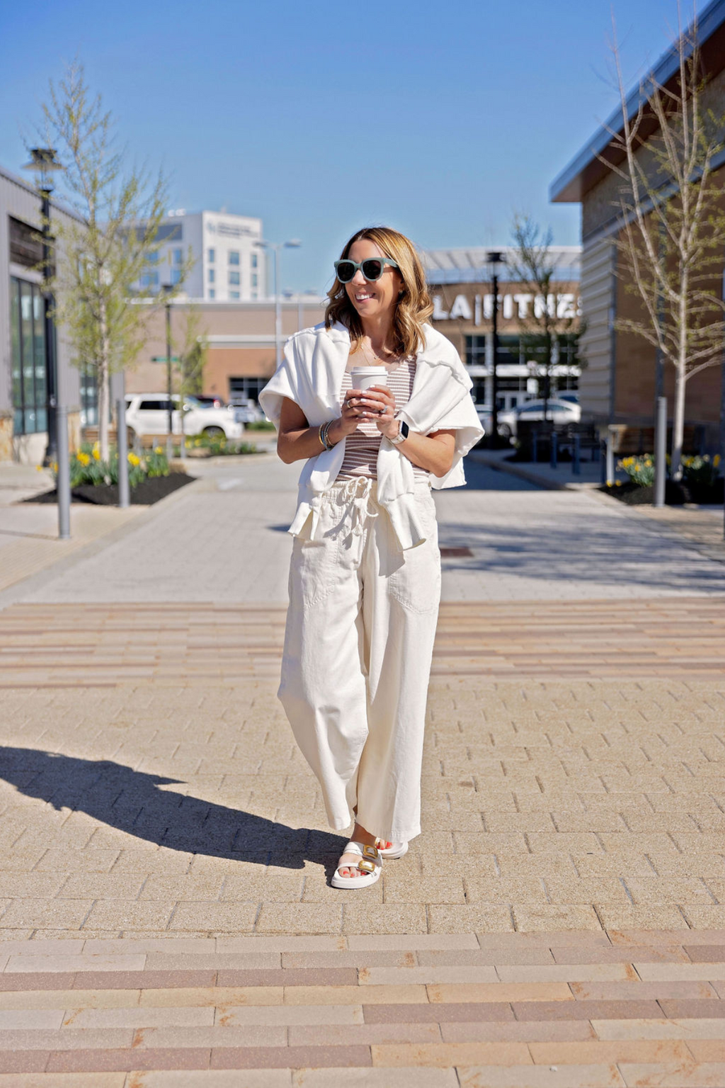 Z Supply Elin Stripe Rib Tank