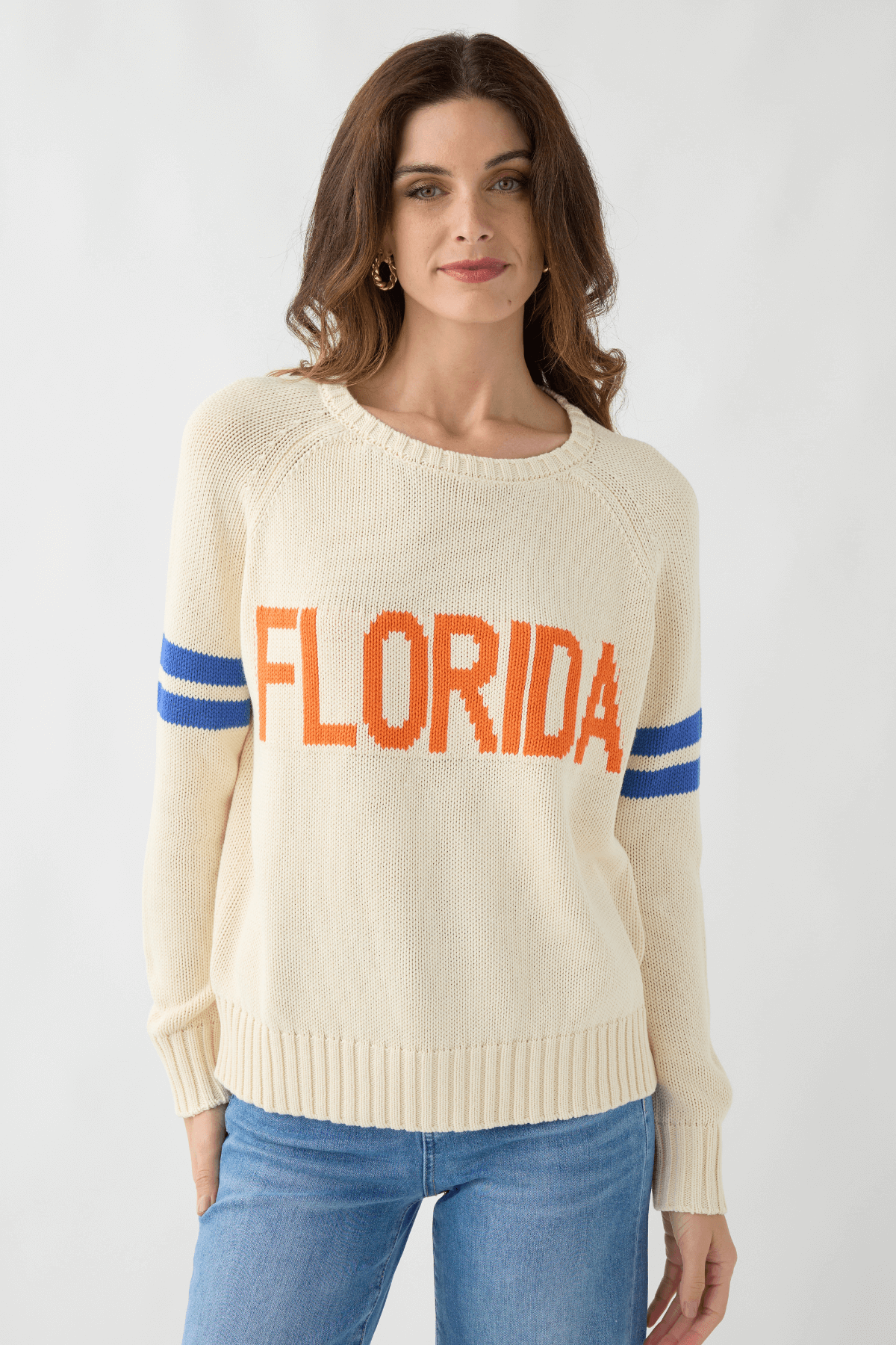 Pink Pineapple Campus Sweater