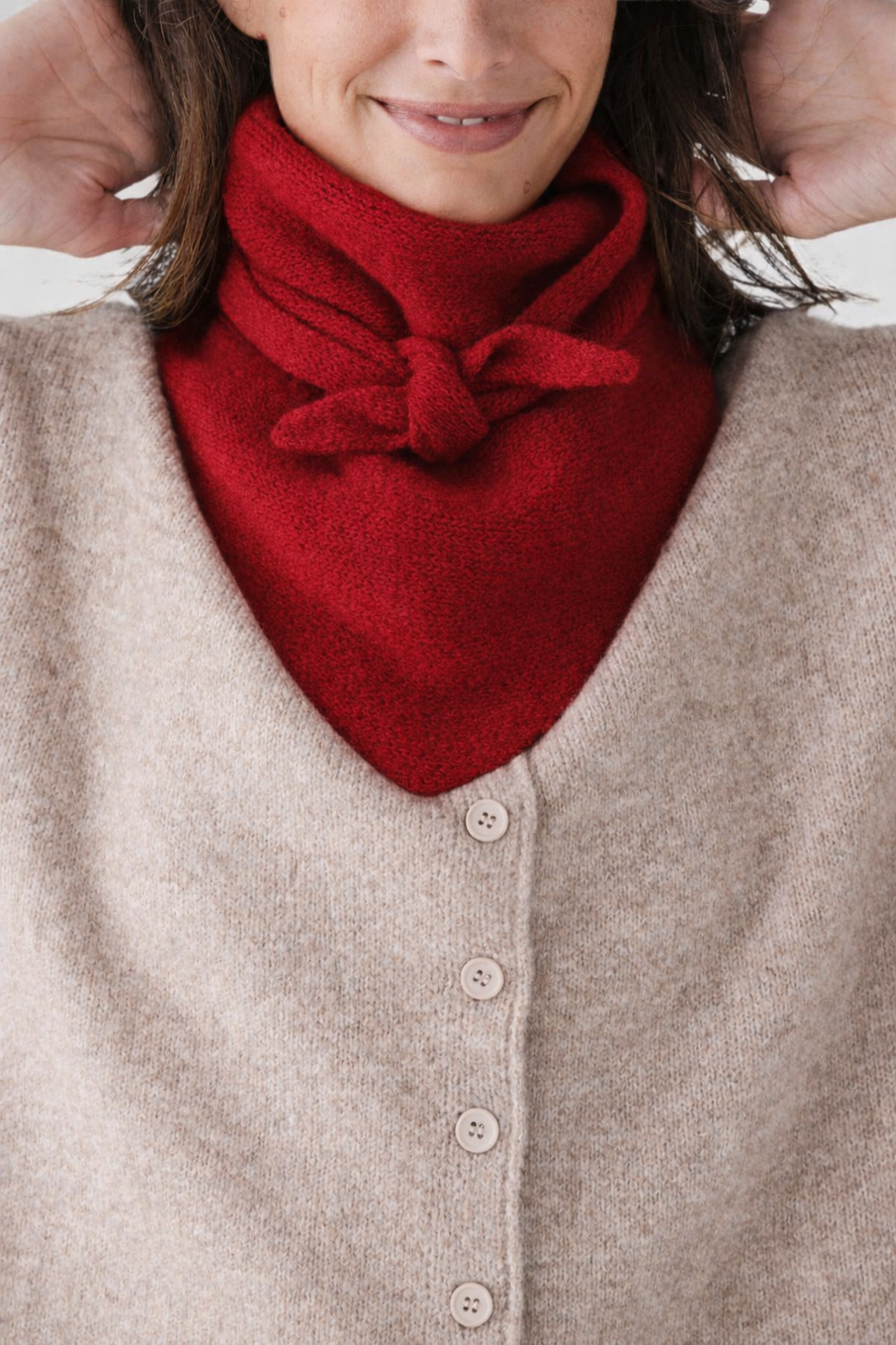 Accity Wool Triangle Scarf