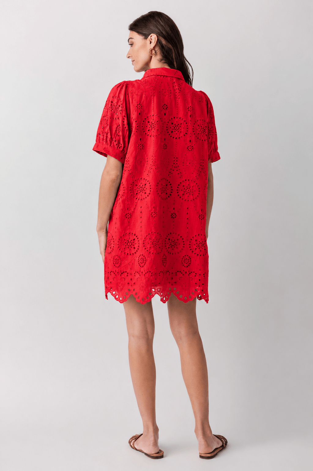 Jodifl Eyelet Shirt Dress