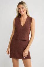 By Together Vneck Easy Going Sleeveless Sweater