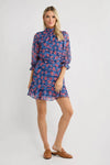 THML Floral Print Mockneck Dress