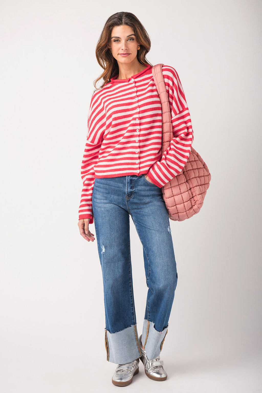 Things Between Striped Piper Cardigan