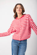 Things Between Striped Piper Cardigan