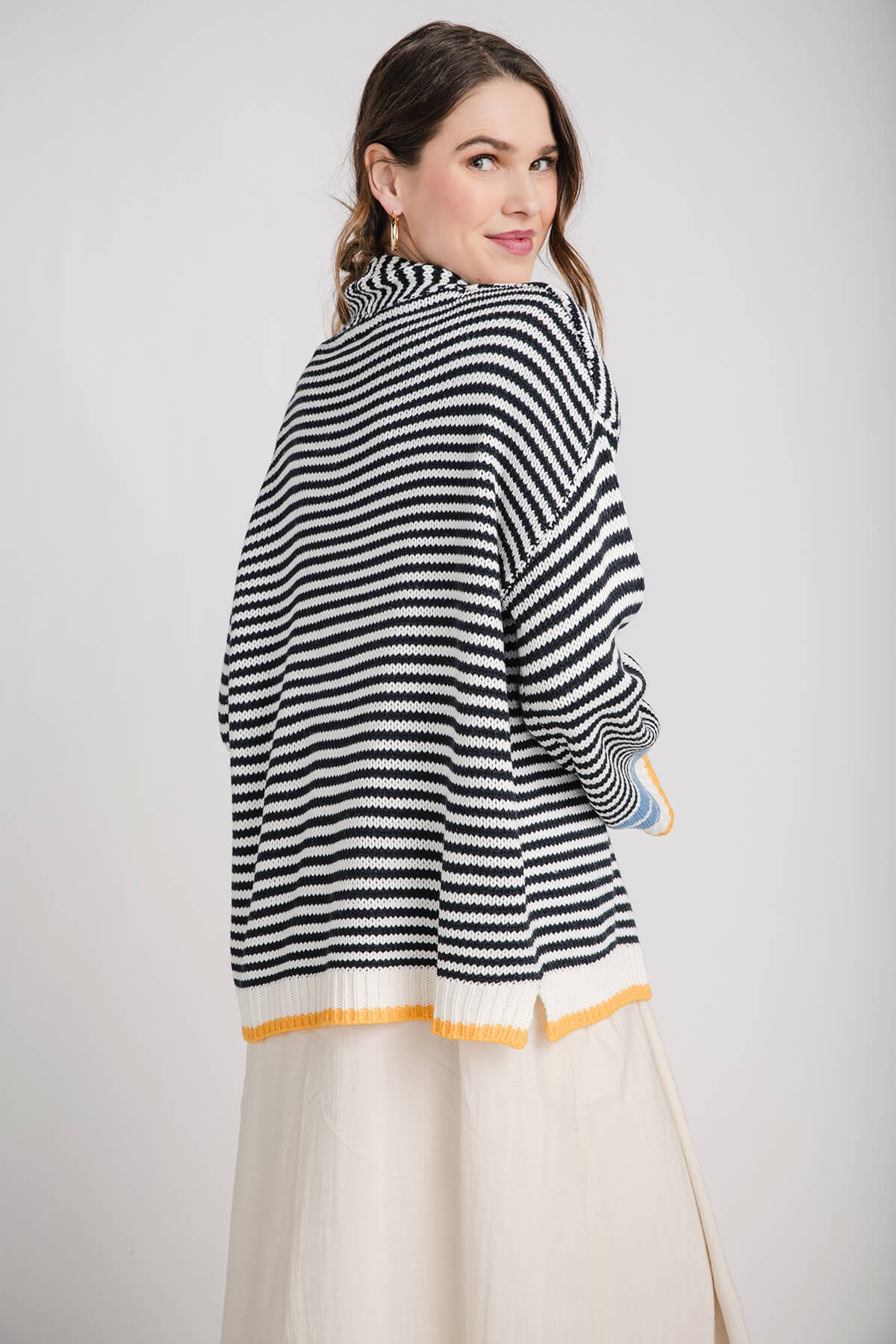 Color Block Striped Cardigan – Darling + Threads