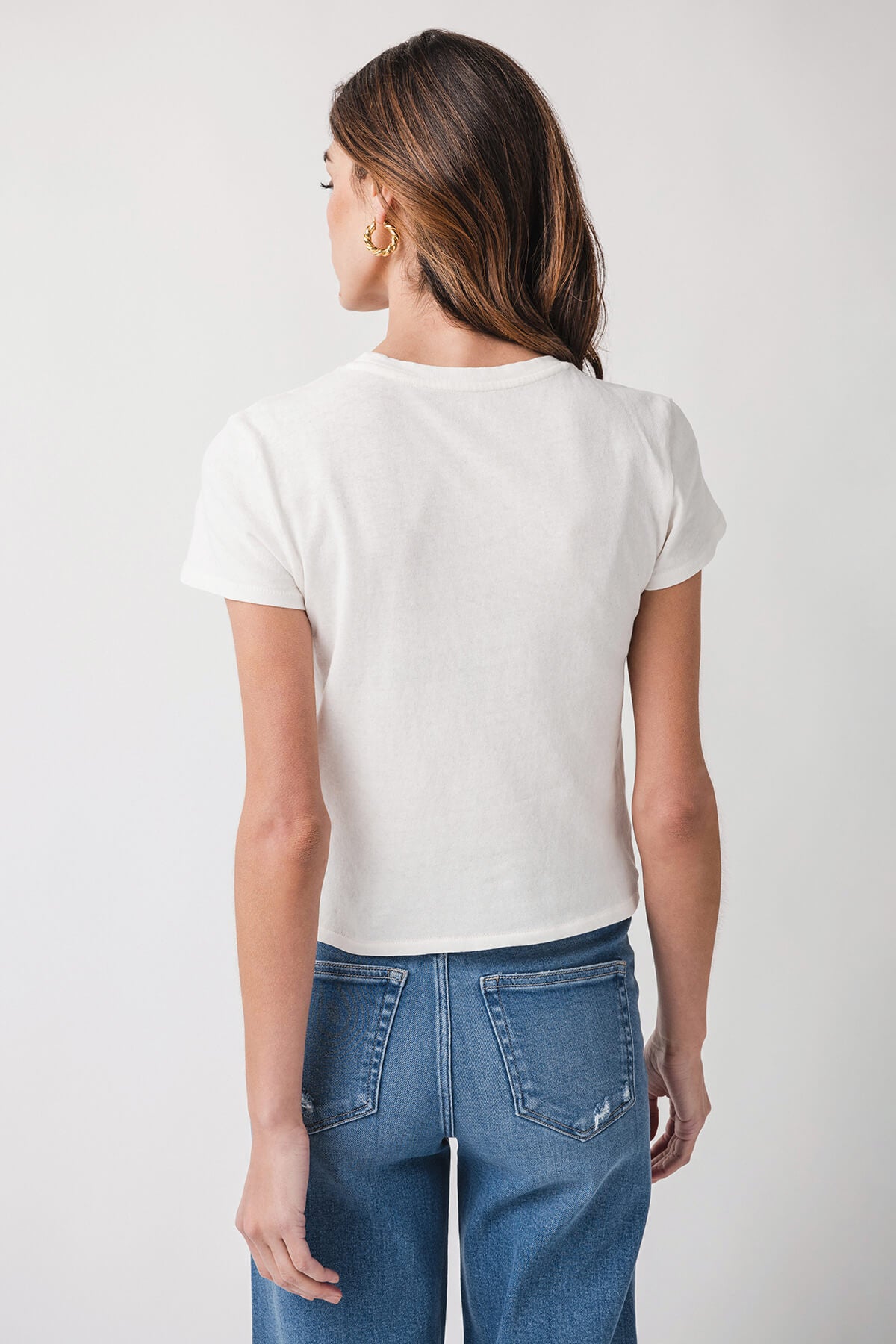 the9shop 新品未使用 love PEARL T-shirts ホワイト The9shop love PEARL T-shirts 2023