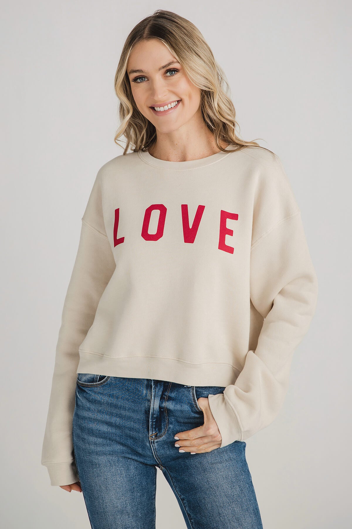 Oat Collective Love Sweatshirt