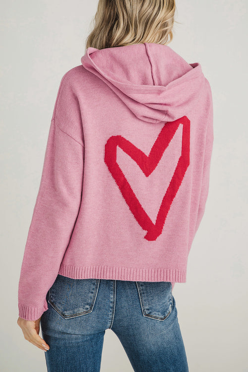 Six Fifty Heart Hoodie Sweater