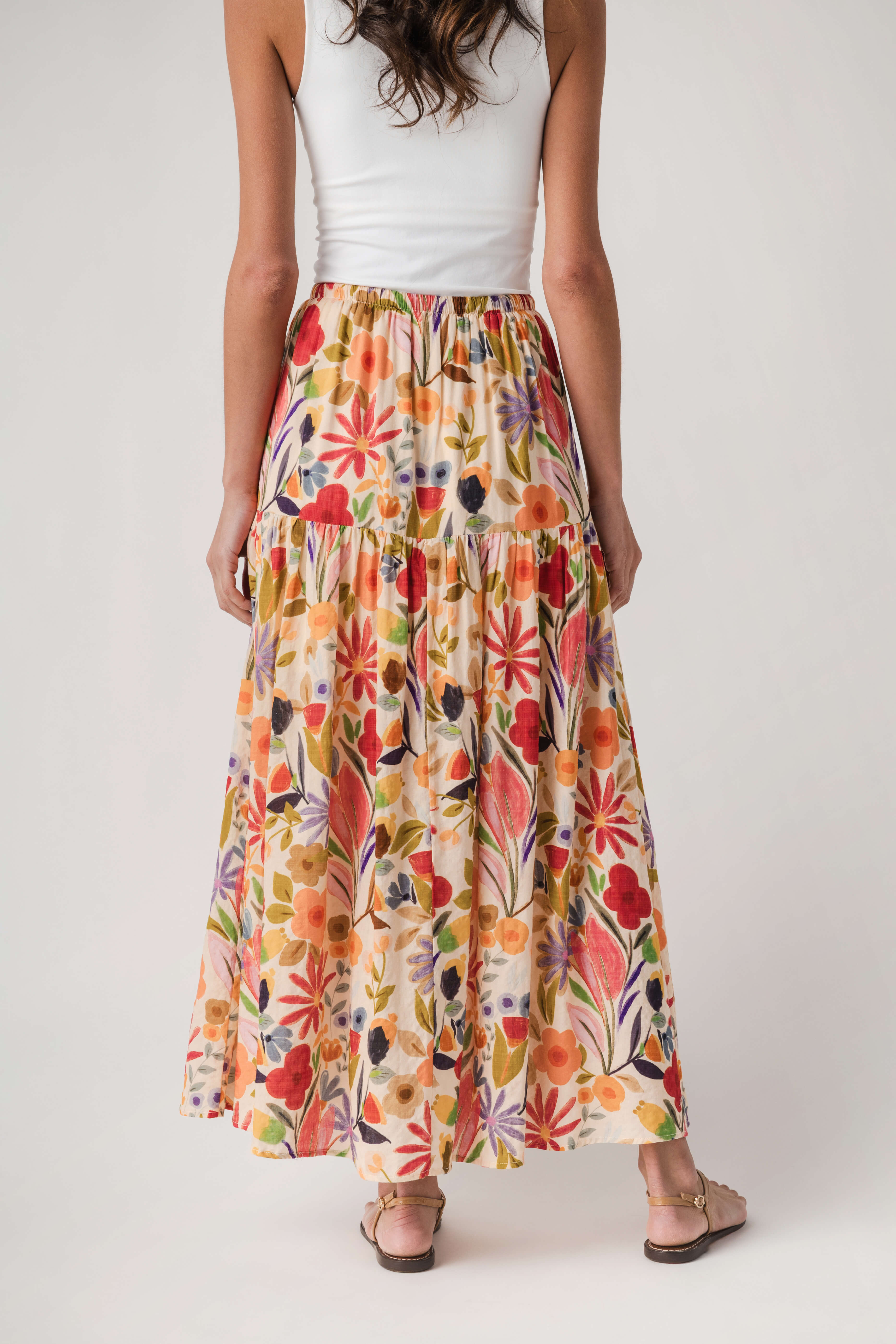 By Together Palm Springs Maxi Skirt