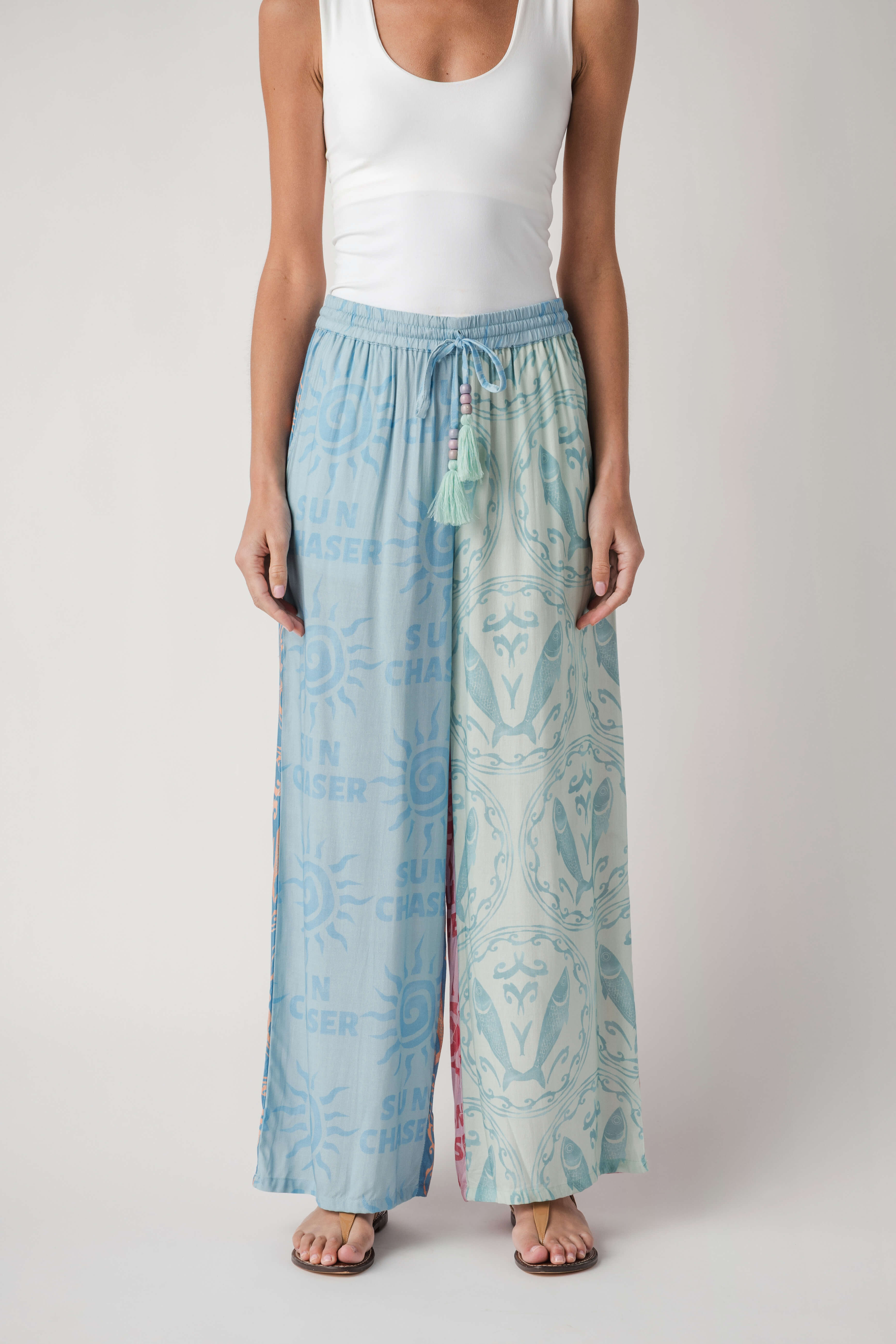 Surf Gypsy Sun Chaser Mix Print Pant