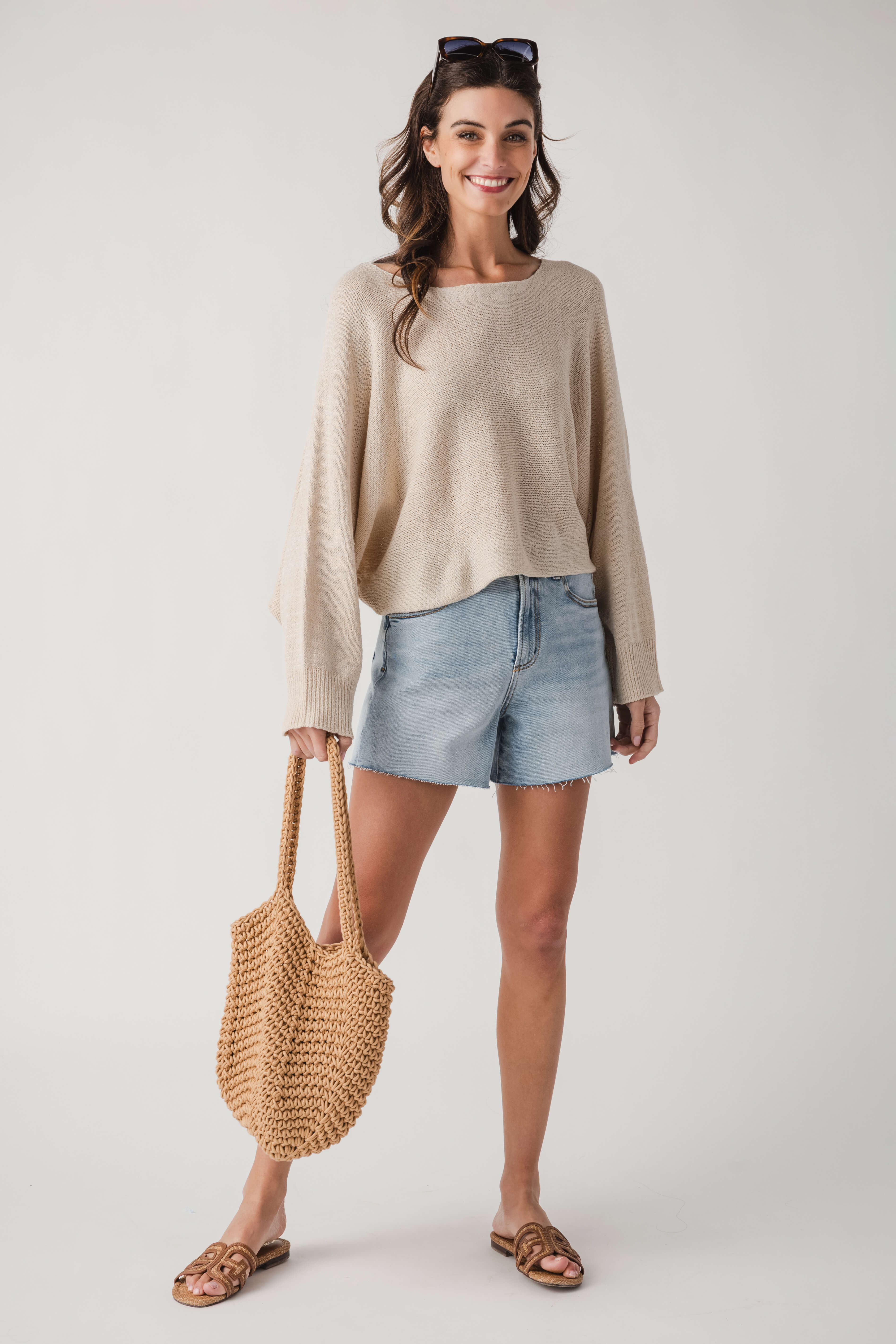 Dress Forum Boat Neck Sweater – Social Threads
