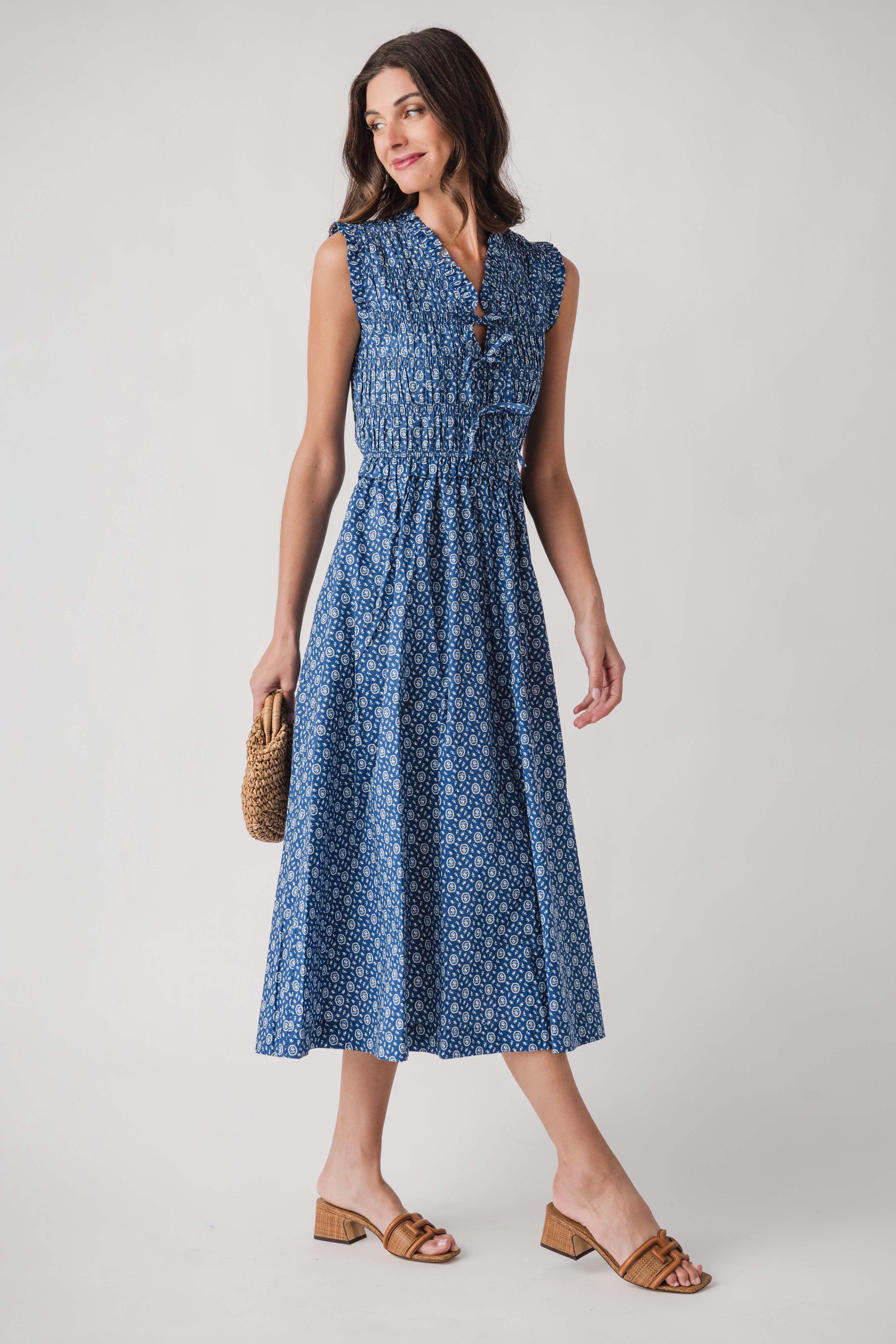 Pinch Bandana Print Maxi Dress